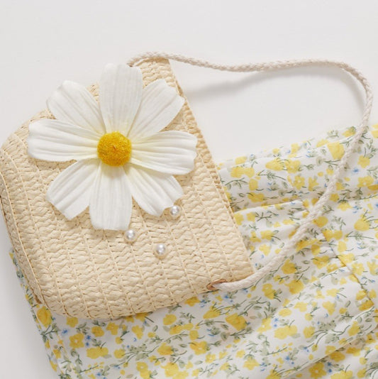 Forest Pastoral Style Dress with Bag