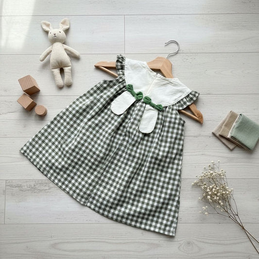 Rabbit Green Plaid dress