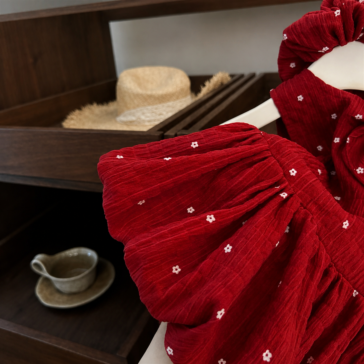 Classic polka Dot cotton Dress