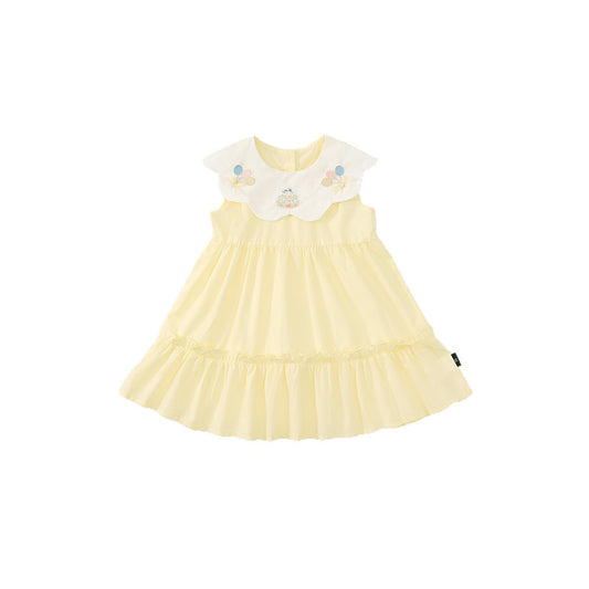 女童法式刺绣连衣裙1