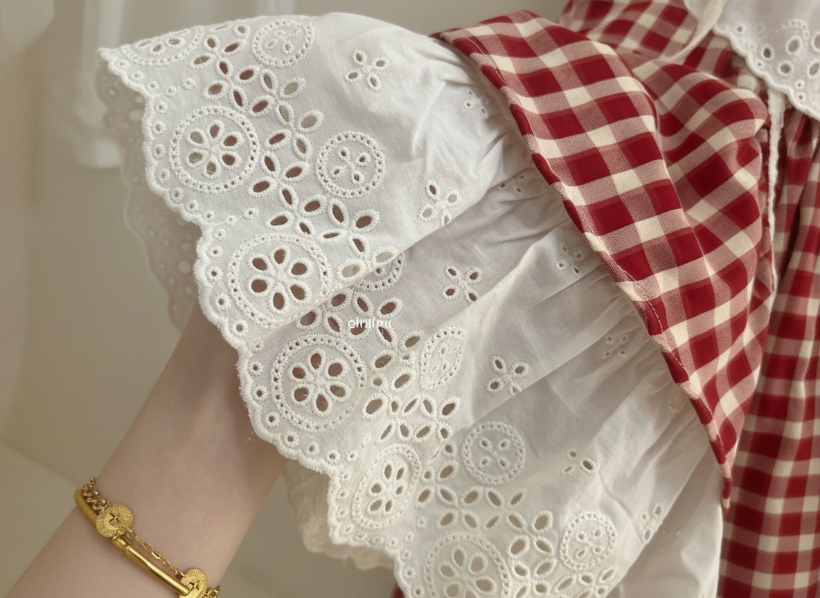Vintage Crochet Lace Summer Dress
