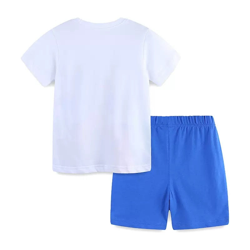Dinosaur Style short sleeved suit