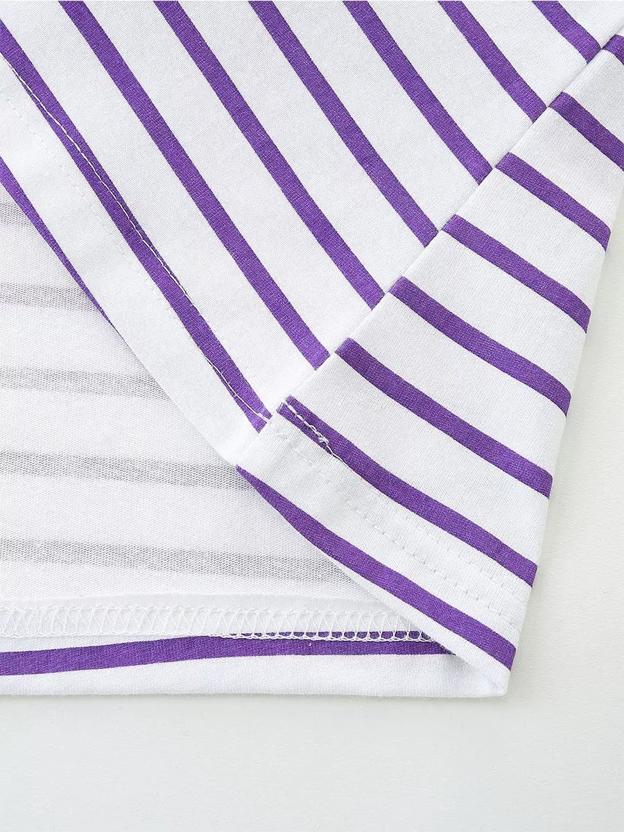 Bunny Short Striped Dress
