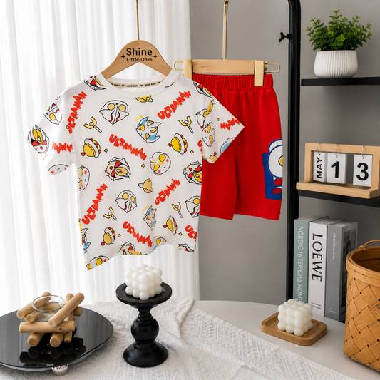 Salted Egg Short-sleeve & pant