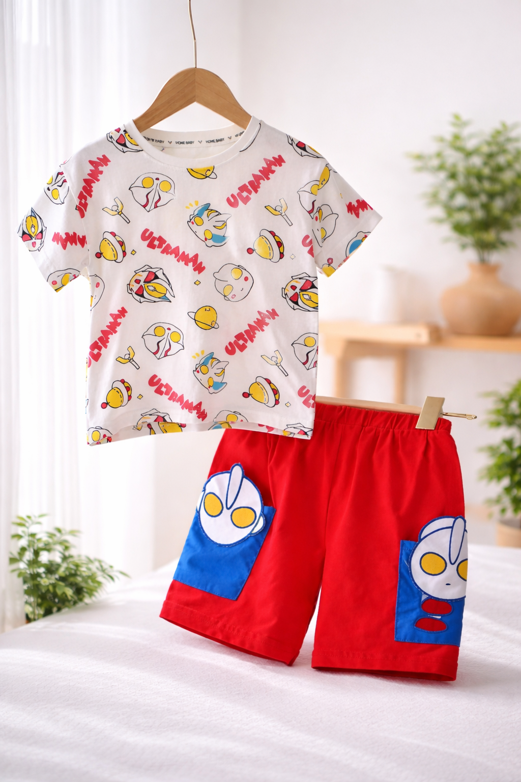 Salted Egg Short-sleeve & pant