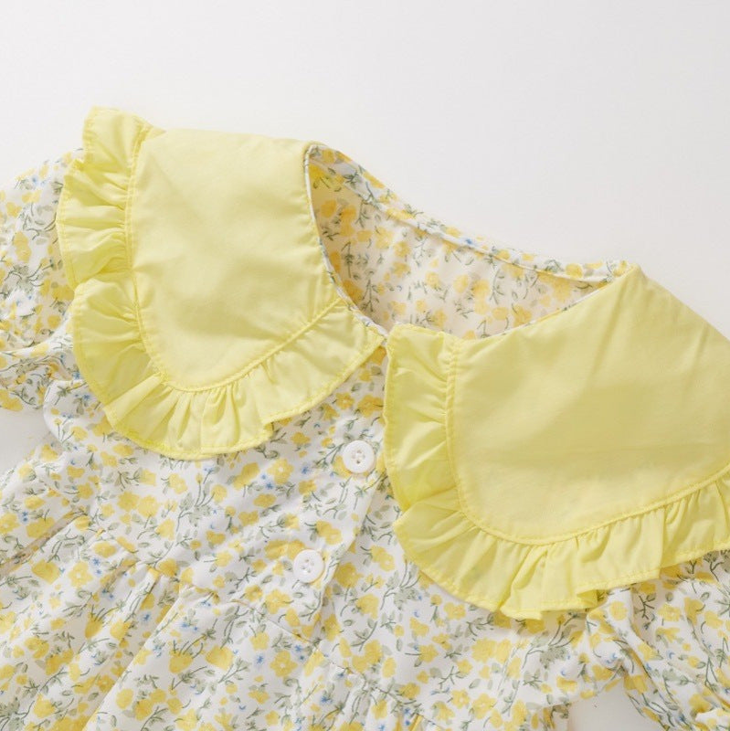 Forest Pastoral Style Dress with Bag