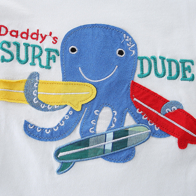 Octopus Style short sleeved suit