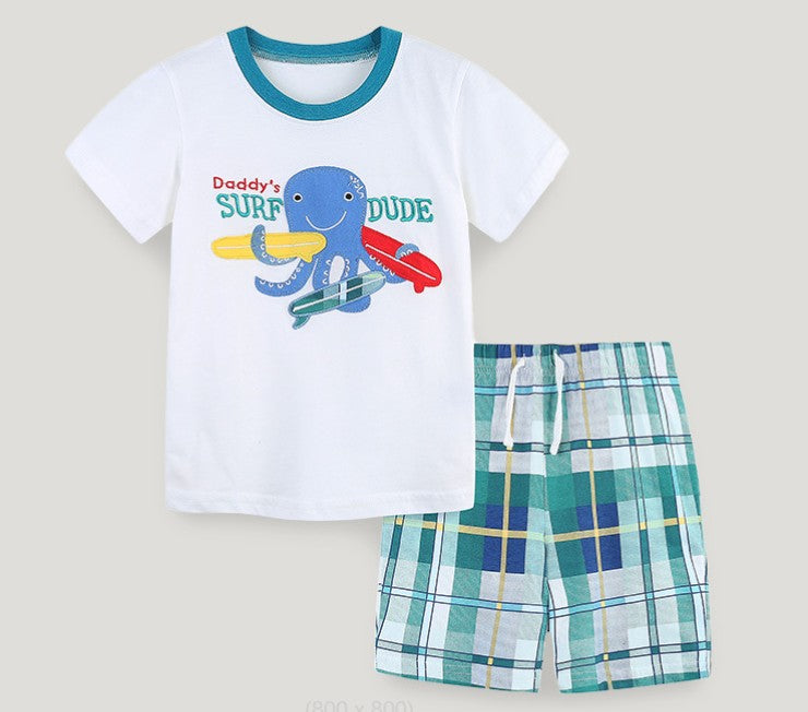 Octopus Style short sleeved suit