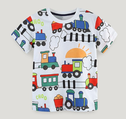 Train Style short sleeved