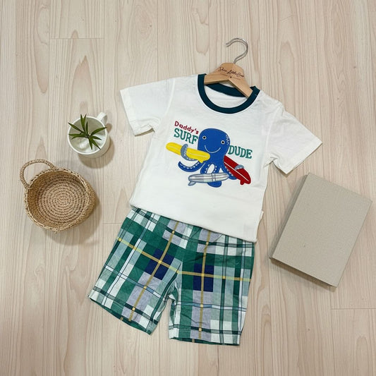 Octopus Style short sleeved suit