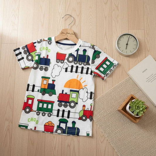 Train Style short sleeved