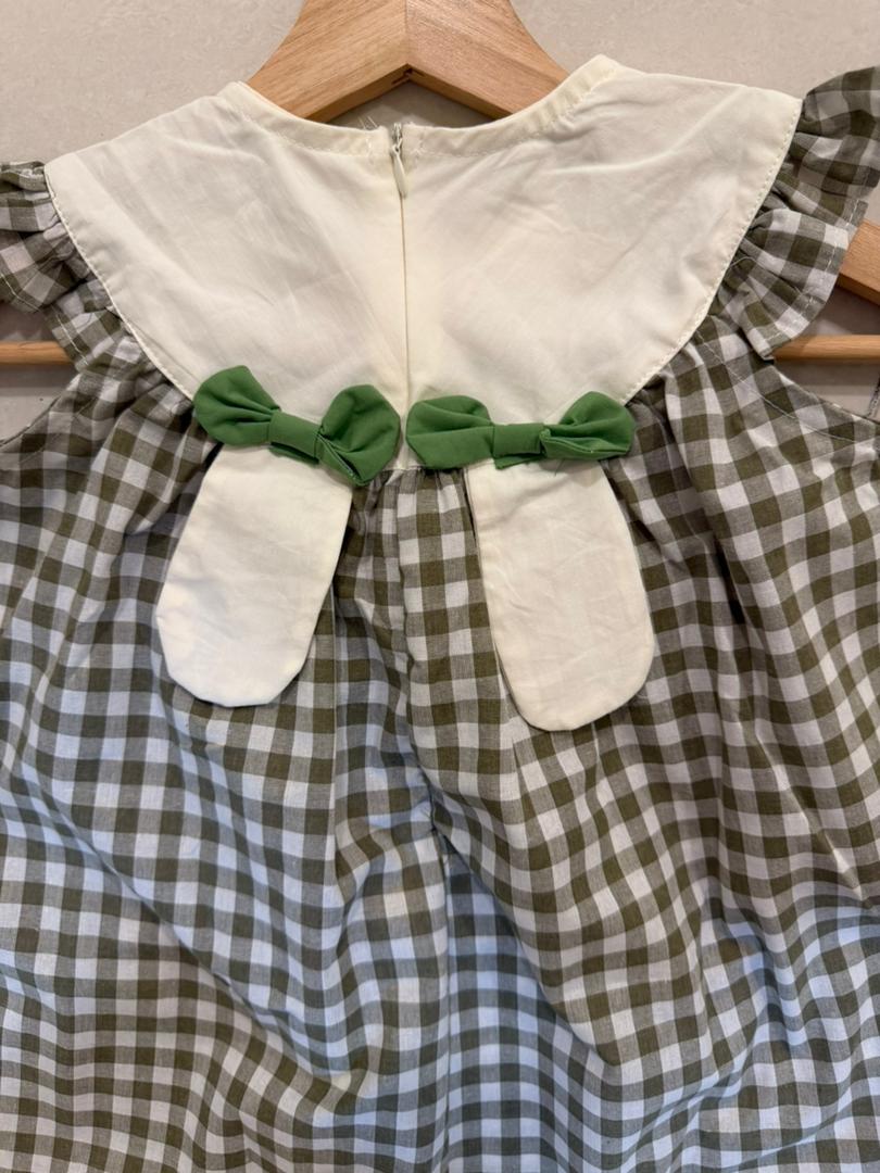 Rabbit Green Plaid dress