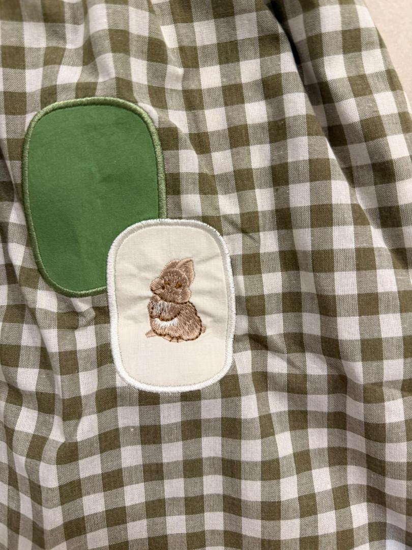 Rabbit Green Plaid dress
