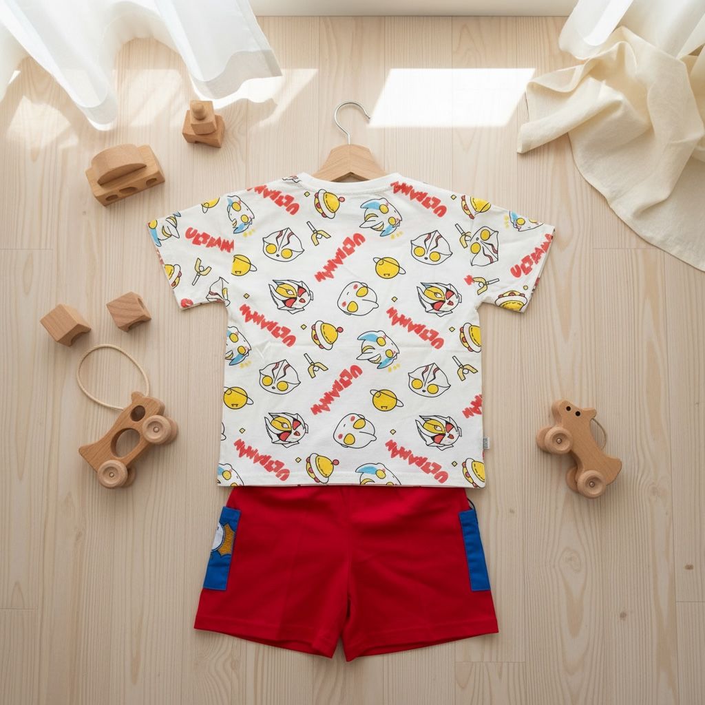 Salted Egg Short-sleeve & pant