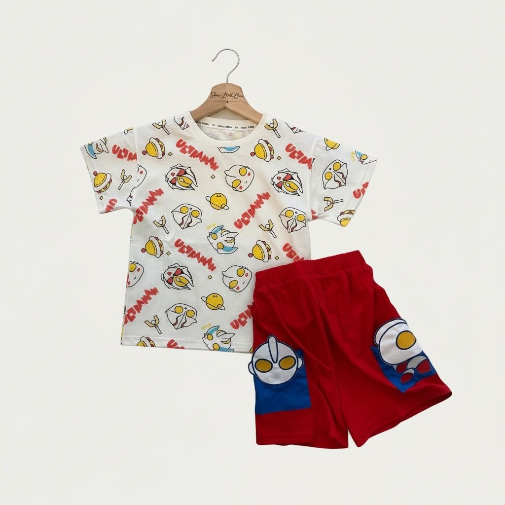 Salted Egg Short-sleeve & pant