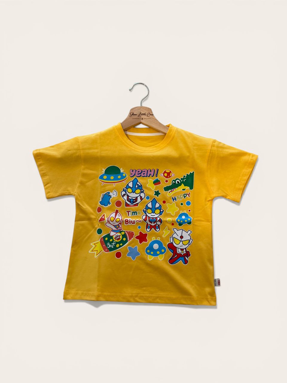 Little Space Hero Cartoon T-Shirt