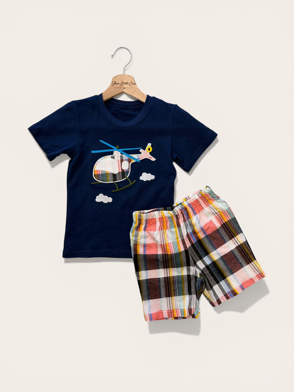 Helicopter Style short sleeved suit