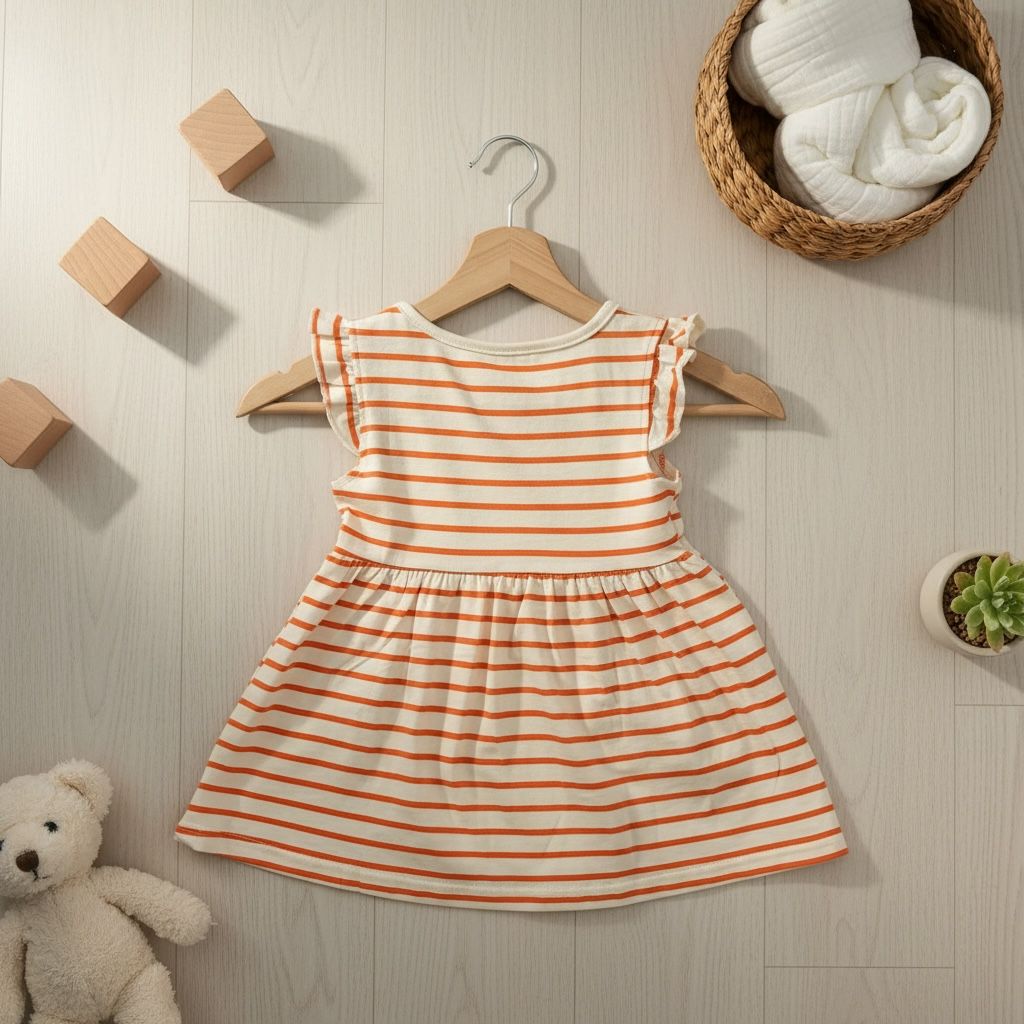 Stripe Fruit Patch Summer Dress