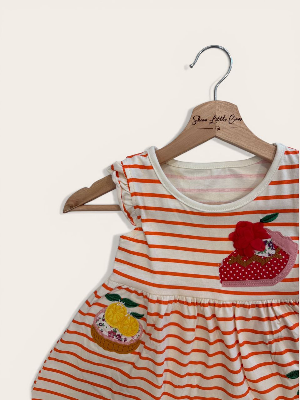 Stripe Fruit Patch Summer Dress