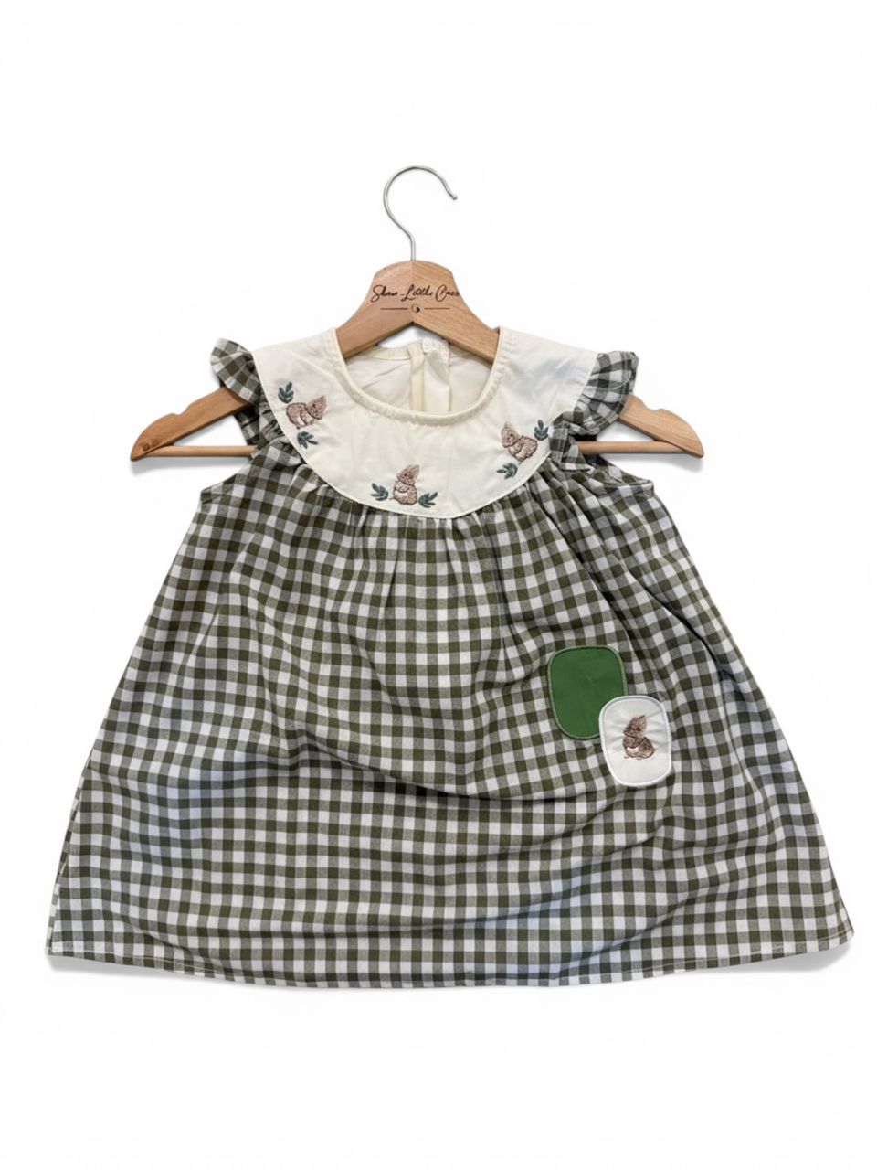 Rabbit Green Plaid dress