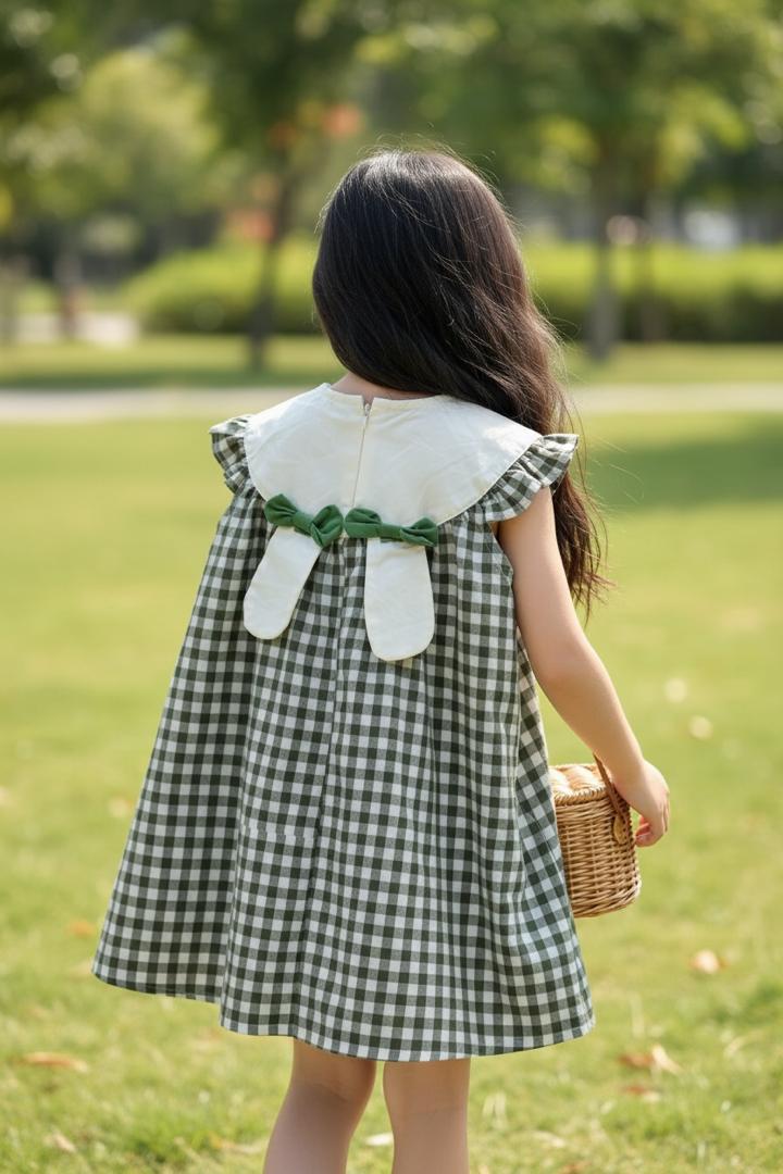 Rabbit Green Plaid dress