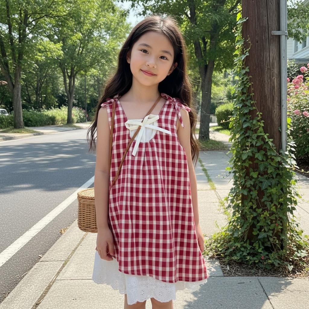 Vintage Crochet Lace Summer Dress
