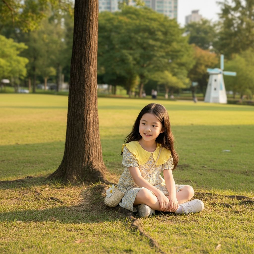 Forest Pastoral Style Dress with Bag