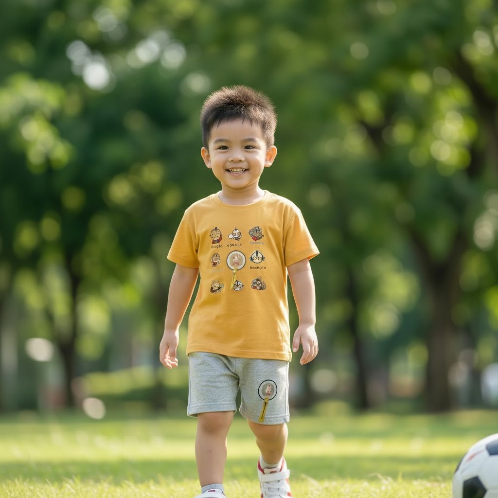 Light cute Short-sleeved Shorts pants sets