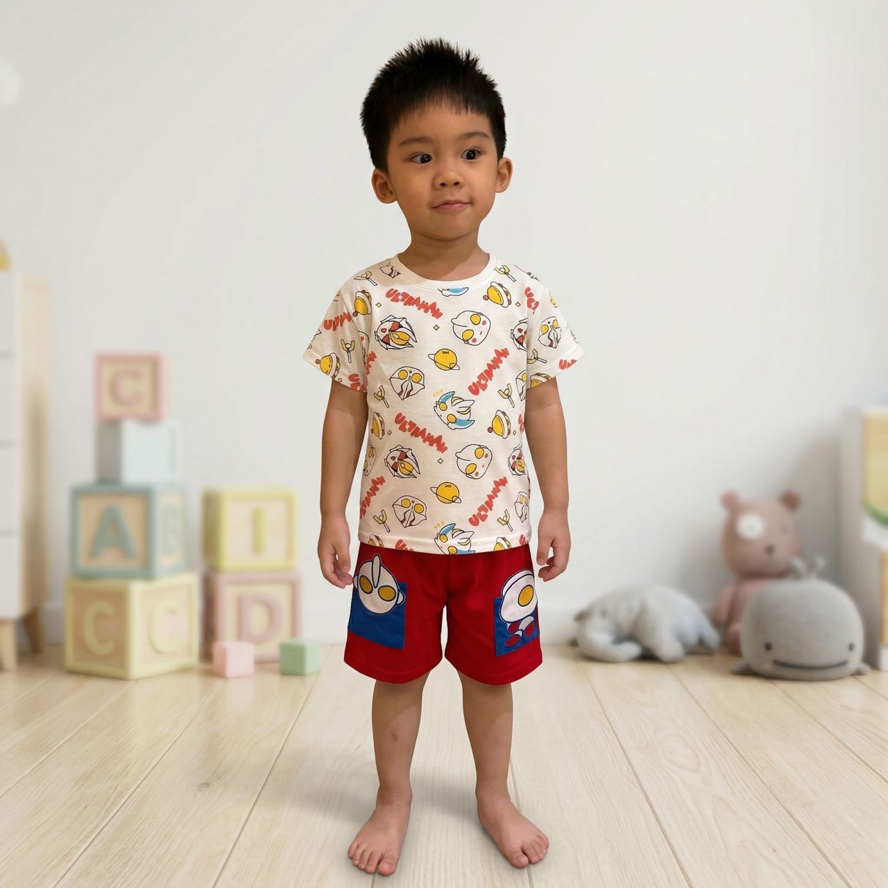 Salted Egg Short-sleeve & pant