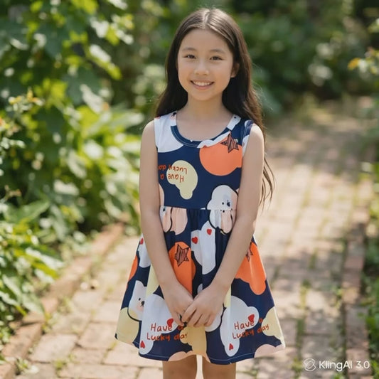 Kid Girl Princess Dress for 1 - 5 years old